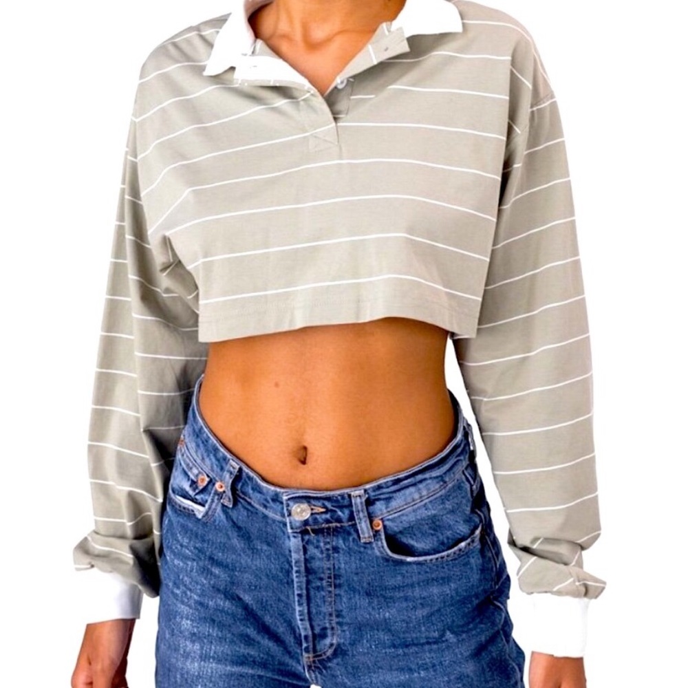 5/$25 NWT Adika Cropped Polo